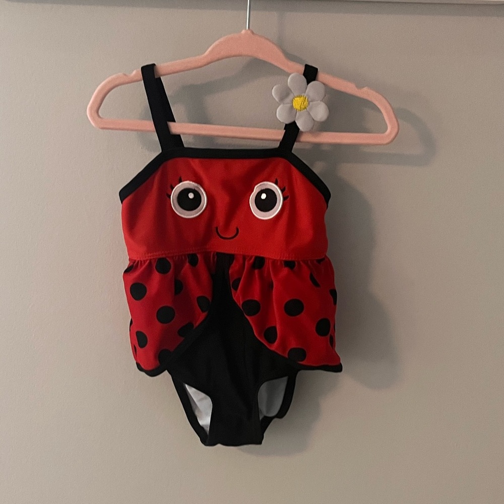 Adorable ladybug swimsuit